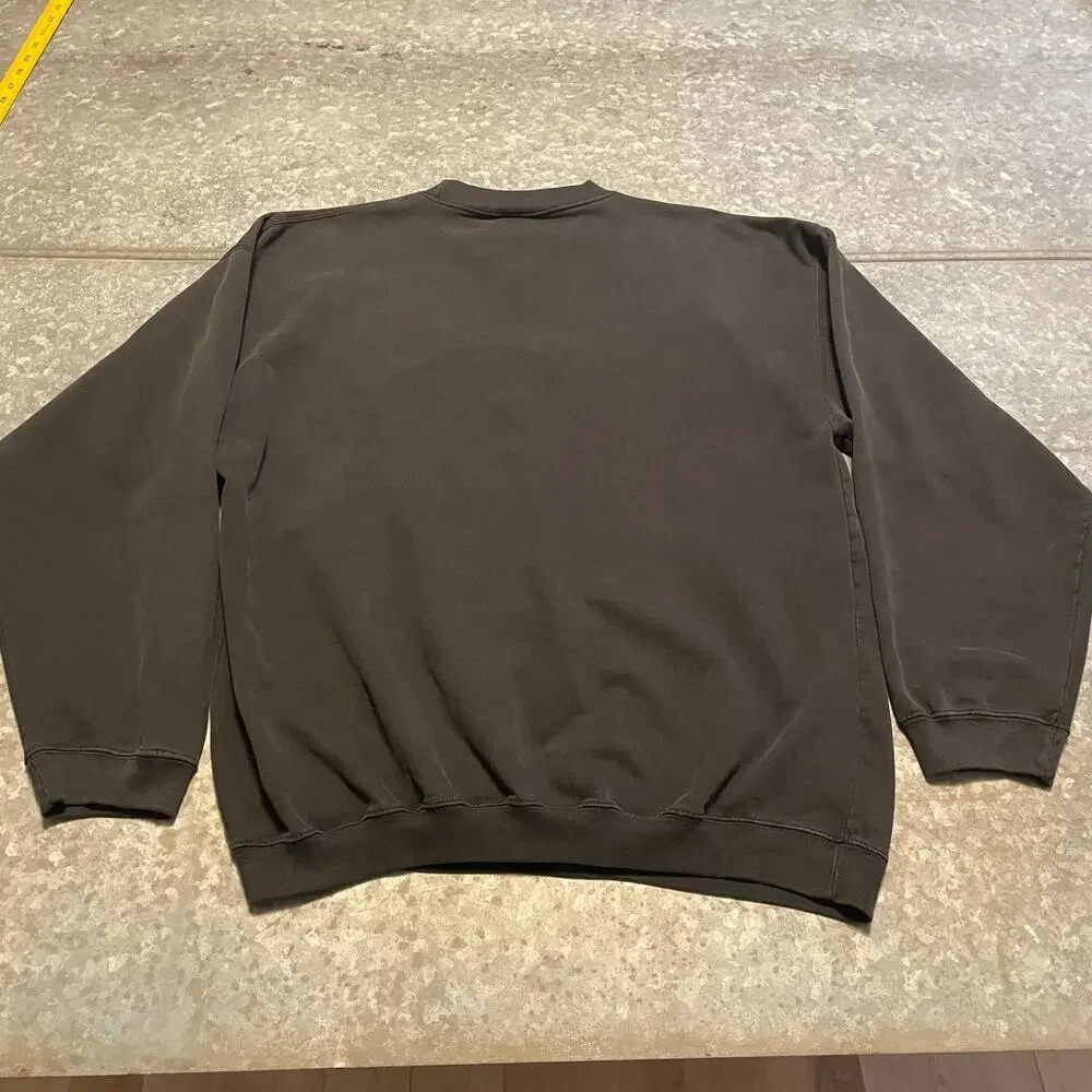 Vintage Y2K Hard Rock Cafe HRC 71 Pullover Sweatshirt Mens XL Black Embroidered - Picture 6 of 9